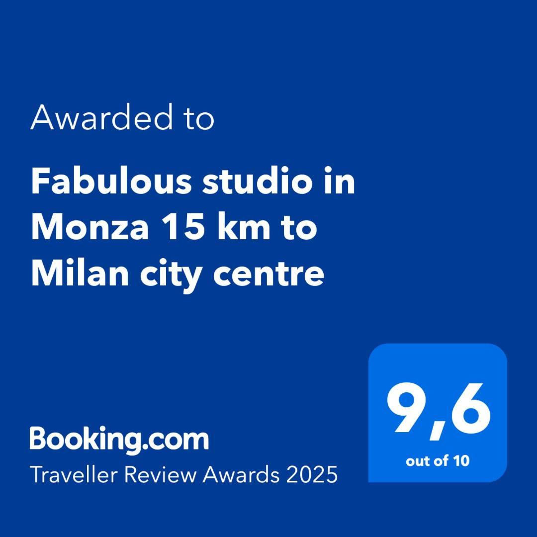 Fabulous Studio In Monza 15 Km To Milan City Centre ภายนอก รูปภาพ